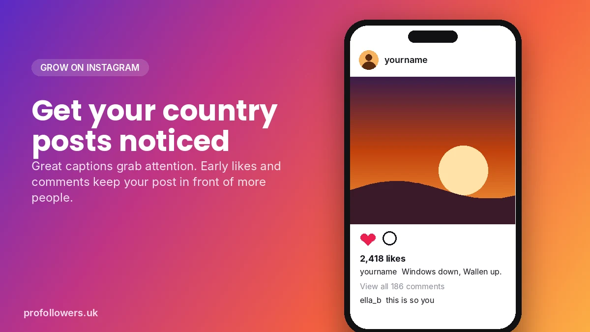 Instagram post with high likes and comments on a phone